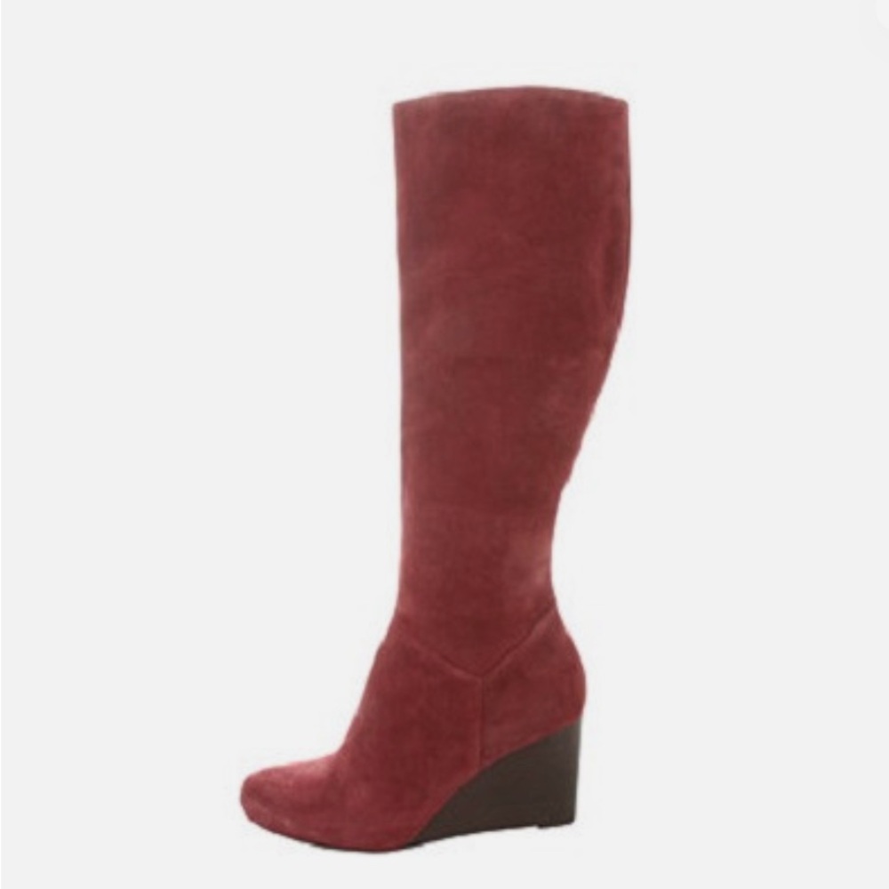 Cole Haan Cora Wedge Boot - Oxblood